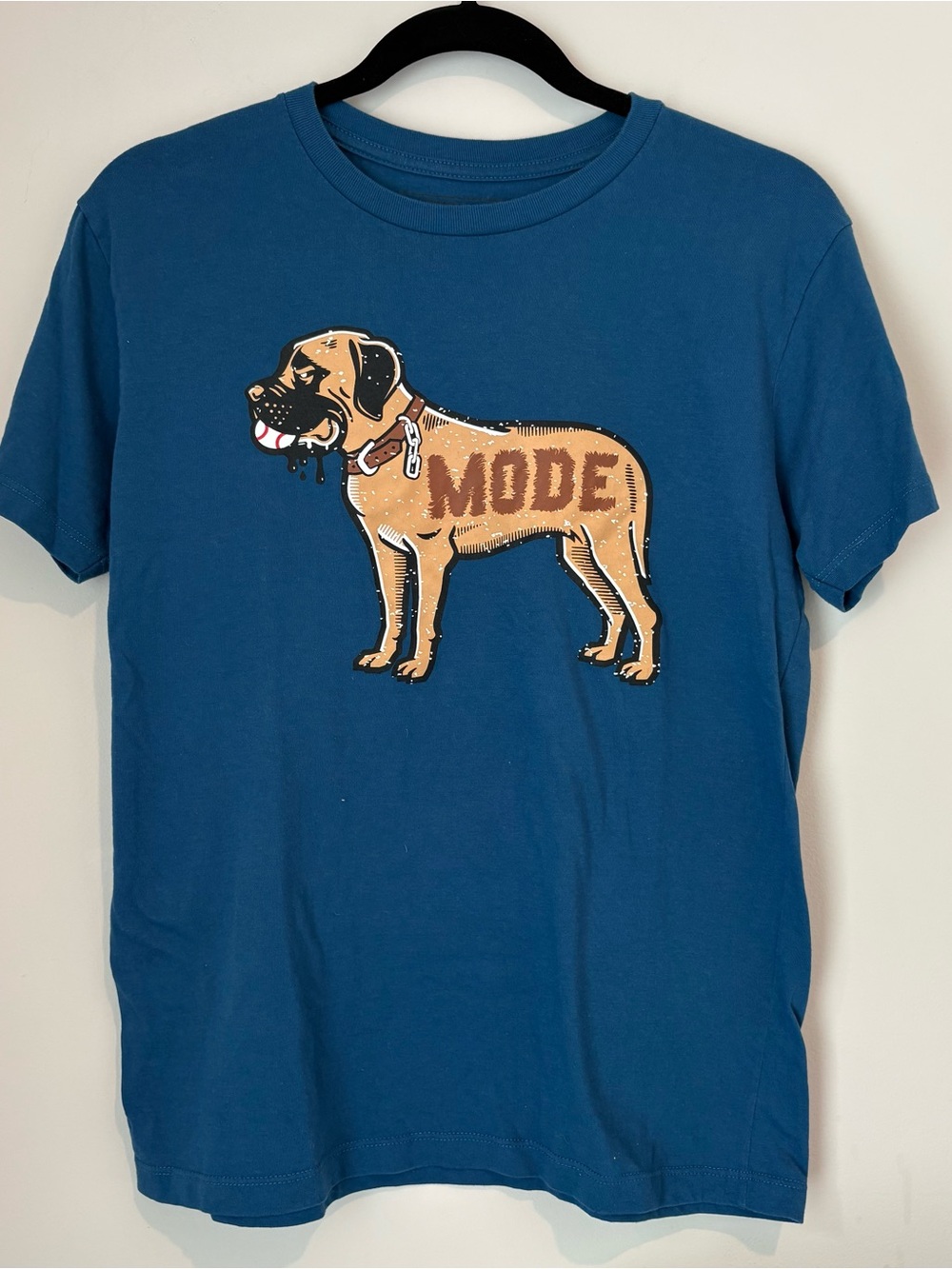 Baseballism Beast Mode Blue Tshirt sz Youth Large
